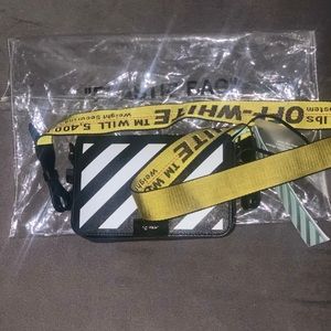 OFF-WHITE crossbody purse